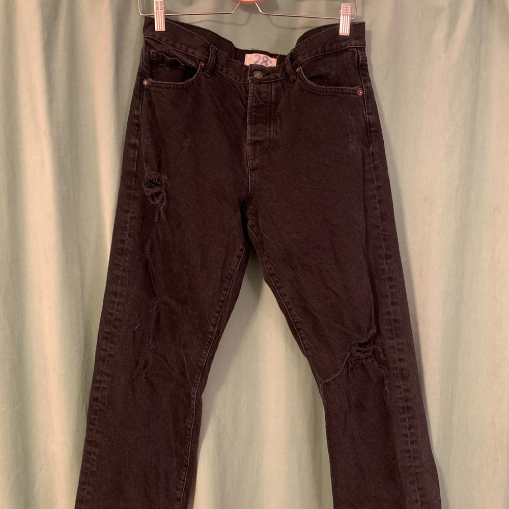 Free People “We The Free” Black Jeans